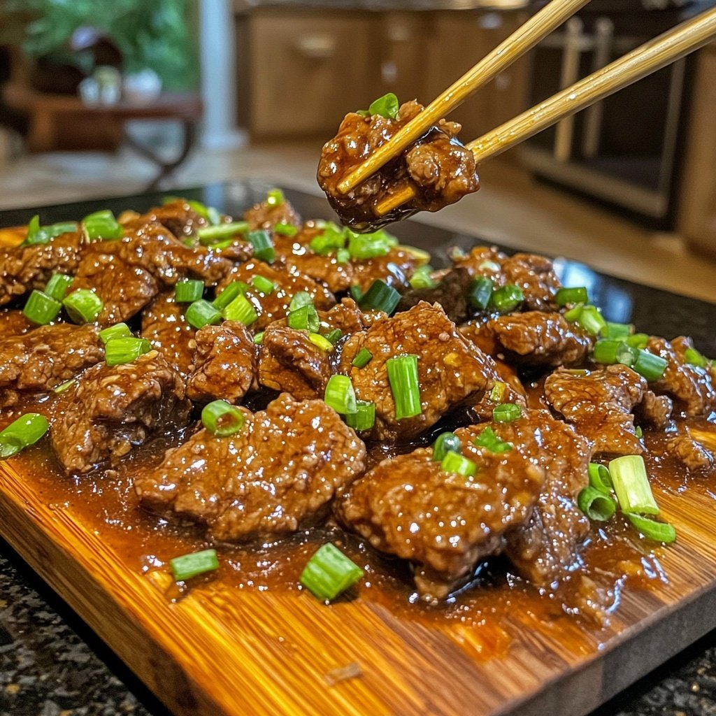 Slow Cooker Mongolian Beef