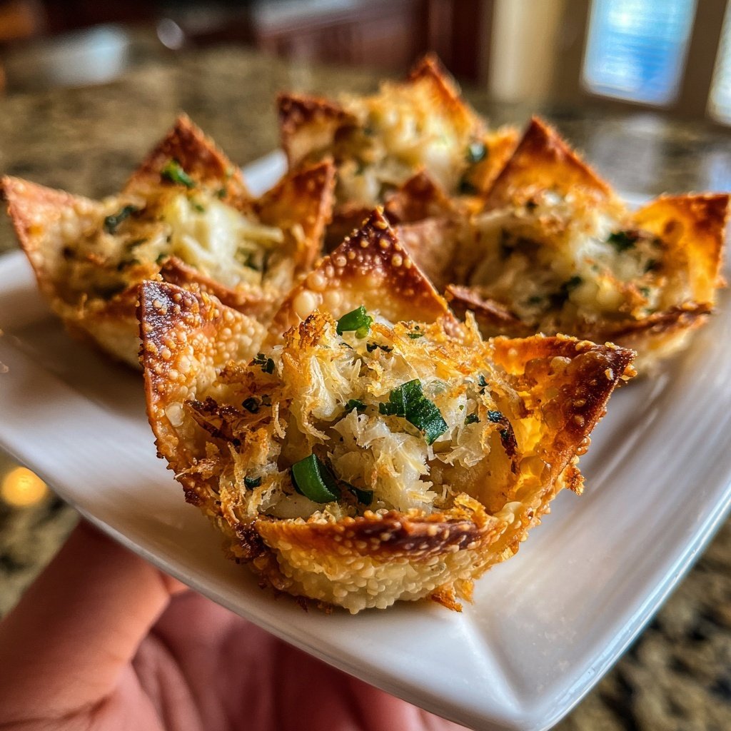 Crab Rangoon Cups Wonton