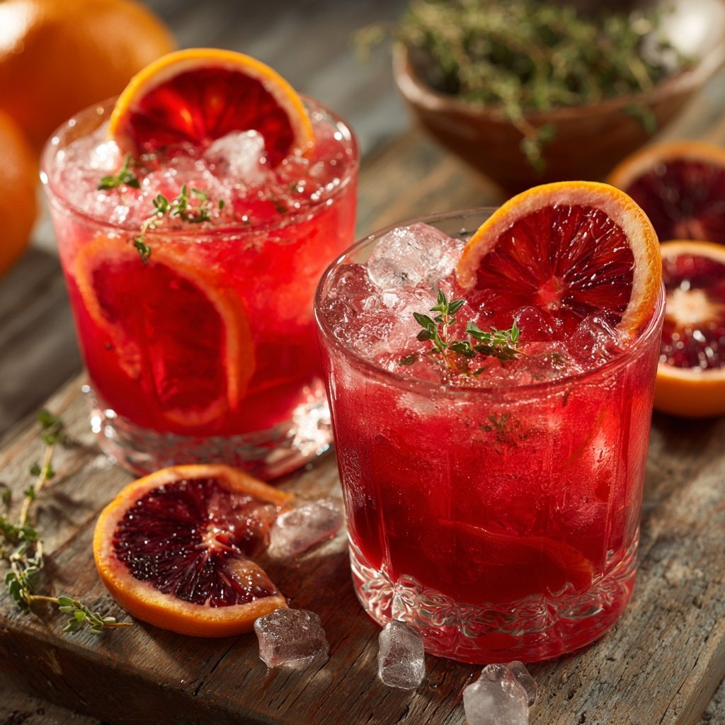 Blood Orange Thyme Refresher