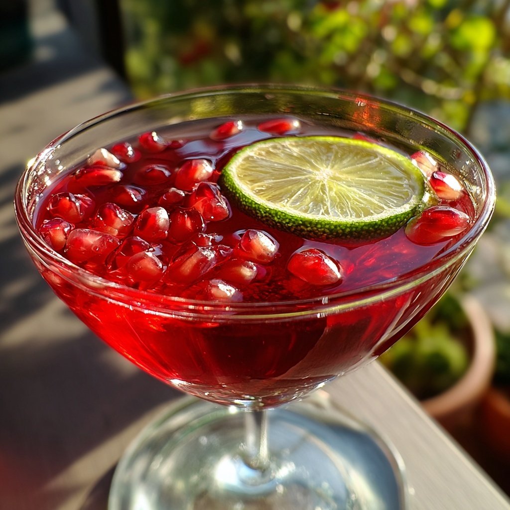 Vodka Pomegranate Martini