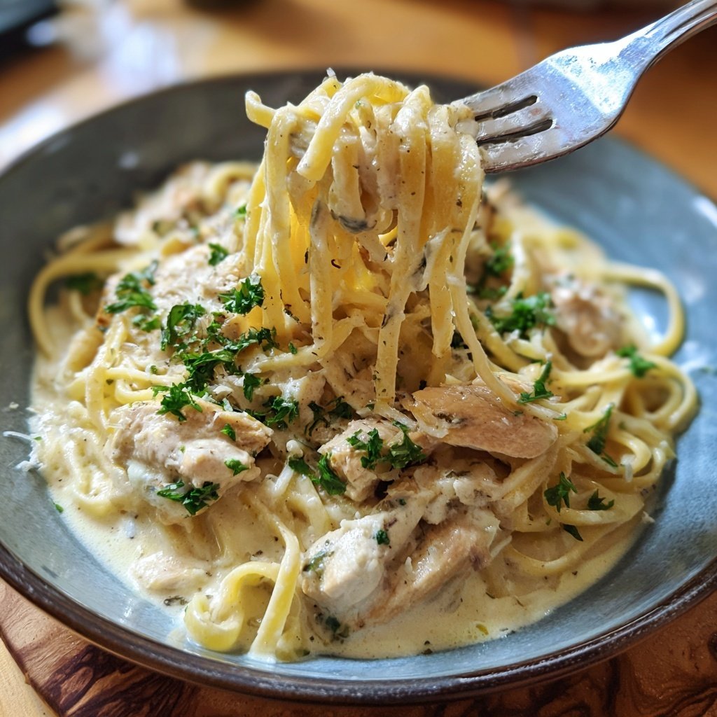 Creamy Chicken and Noodles