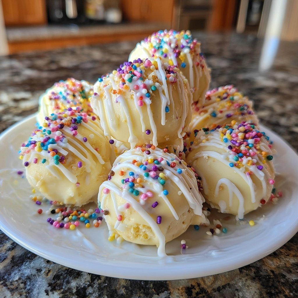 Delightful Vanilla Bean Cake Pops