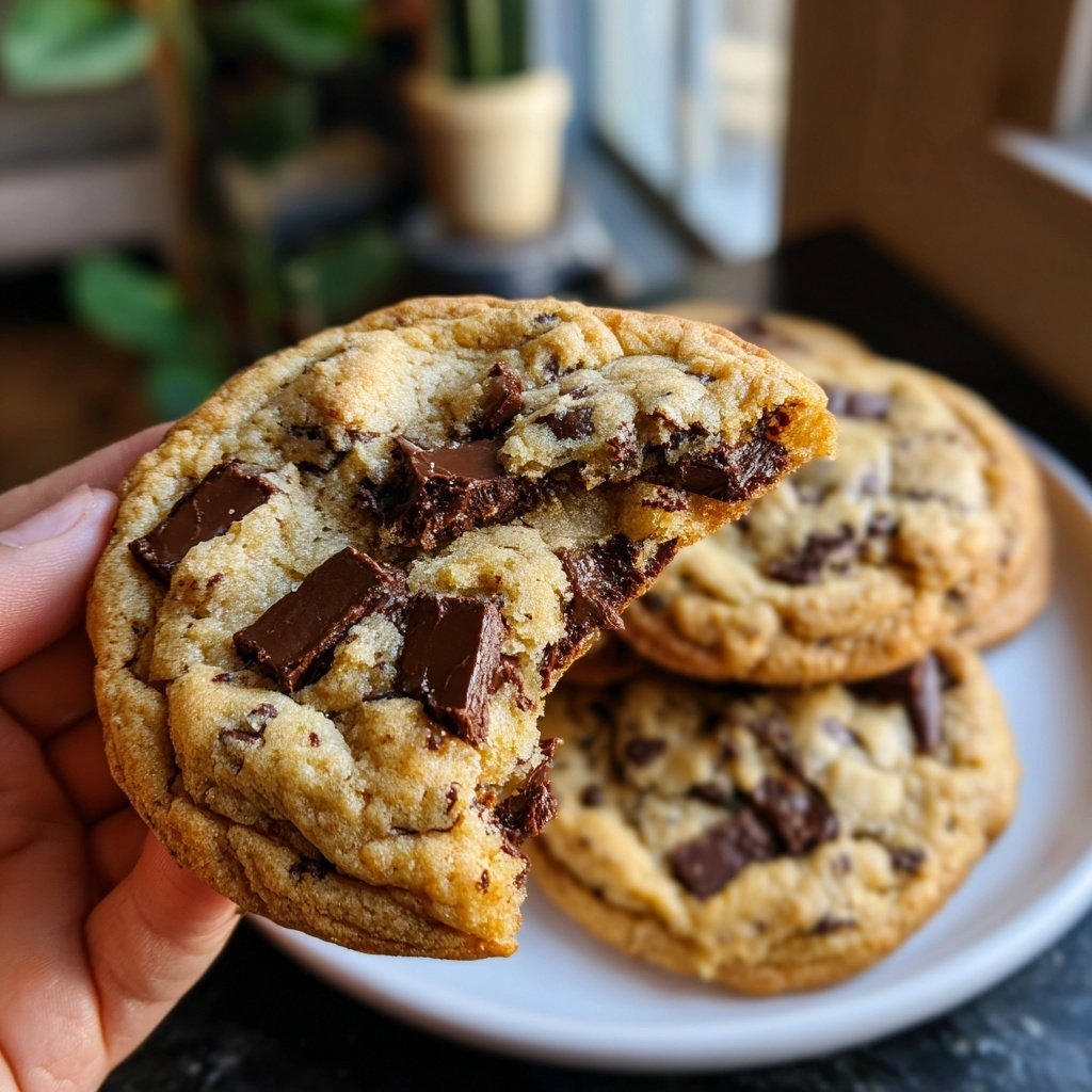 Bakery Style Chocolate Chip Cookies