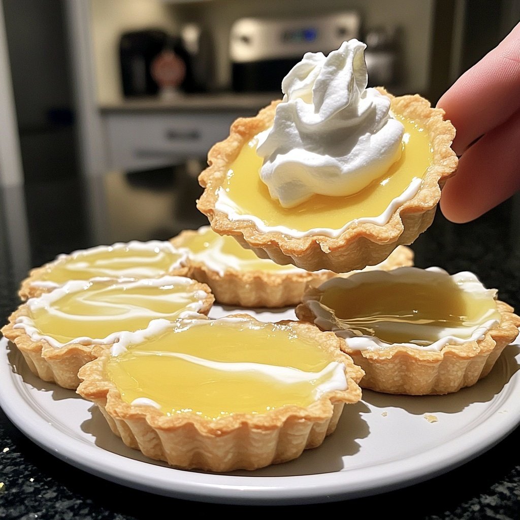 Meyer Lemon Curd Tartlets