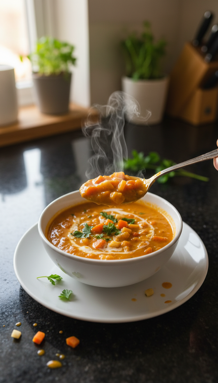 Carrot and Parsnip Soup
