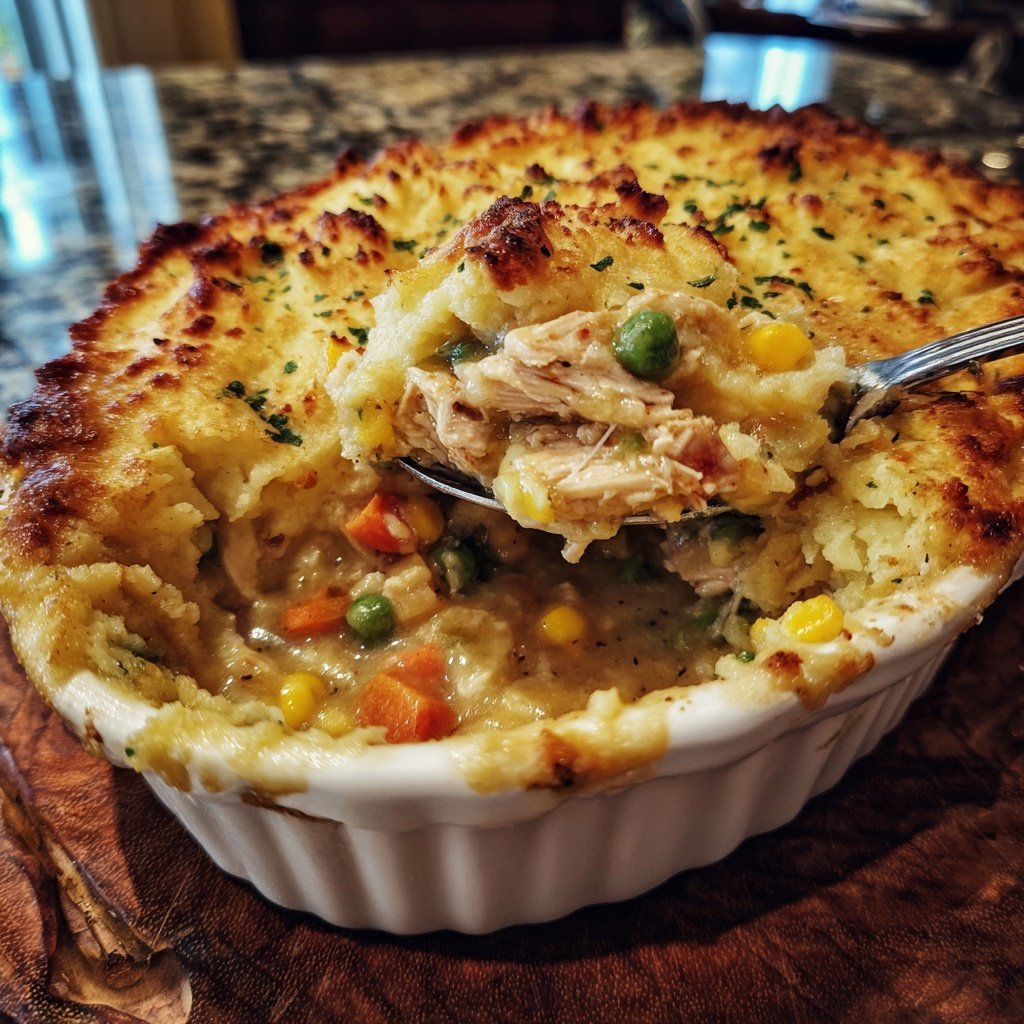 Savory Chicken Shepherd's Pie
