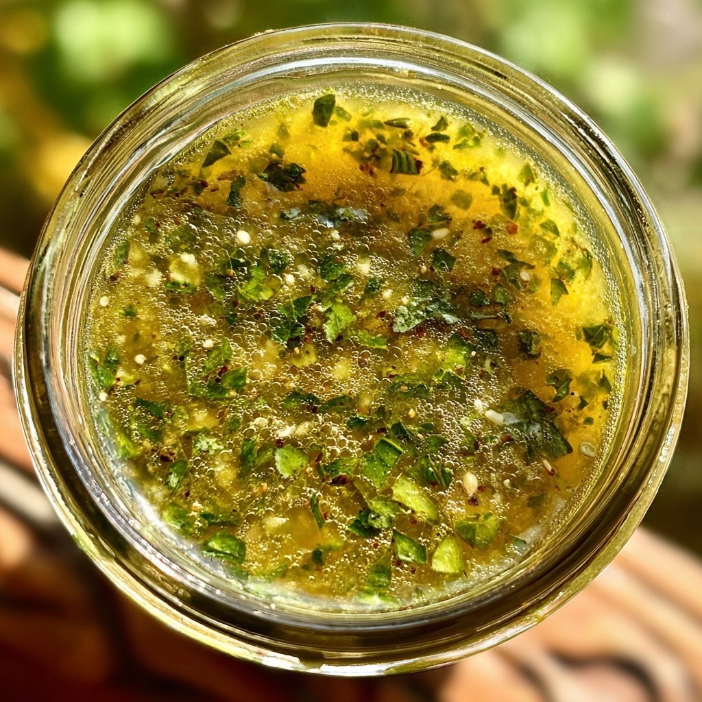 Garlic Herb Lemon Vinaigrette