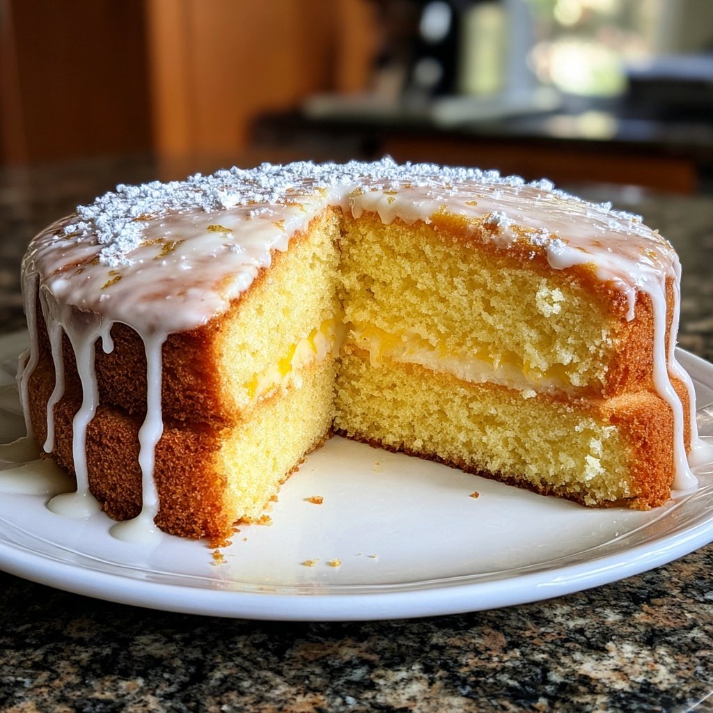 Easy Vanilla Sponge Cake