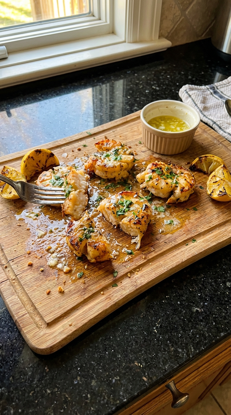 Grilled Lobster Medallions