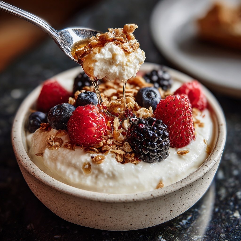 High-Protein Cottage Cheese Breakfast Bowl​
