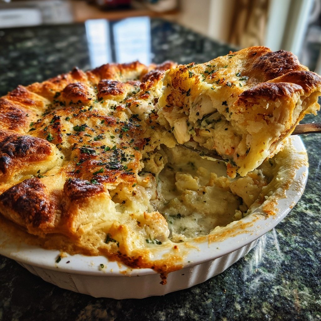 Fish Pie with Creamy Seafood Filling