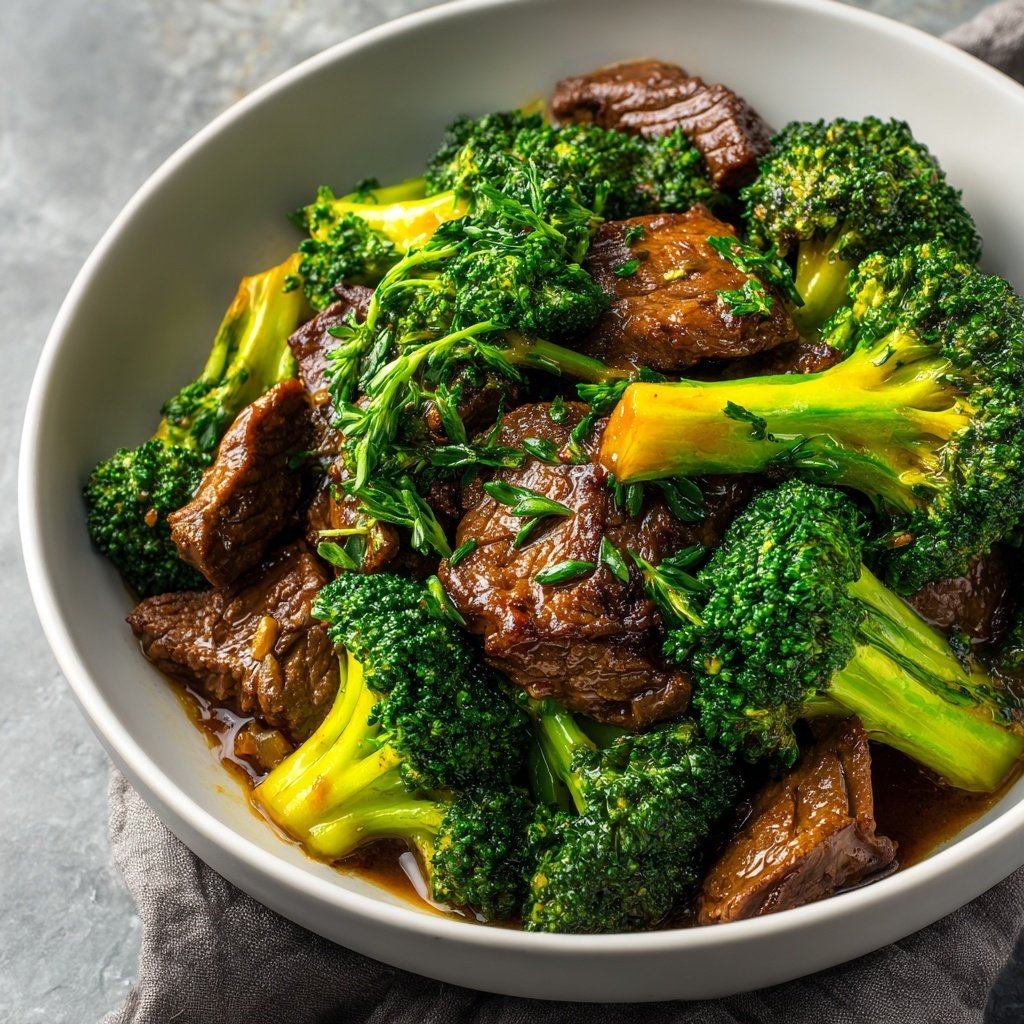 Beef and Broccoli Stir Fry