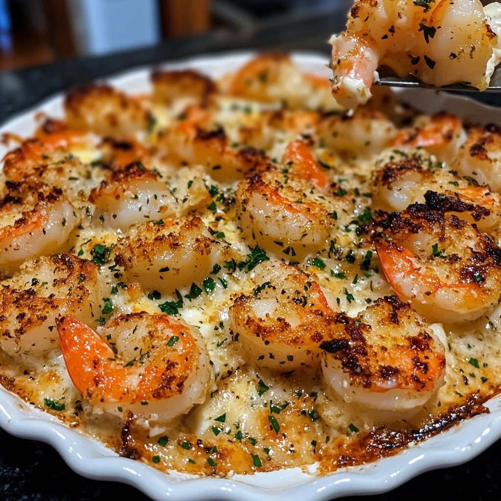 Baked Shrimp Scampi